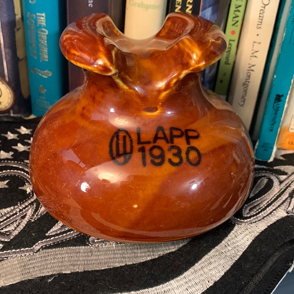 Orange Porcelain Insulator